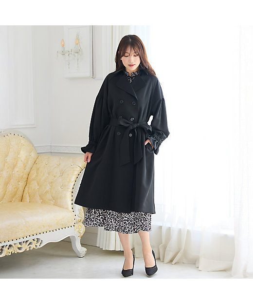 ギャザートレンチコート（51071601） | Rose Tiara (Women