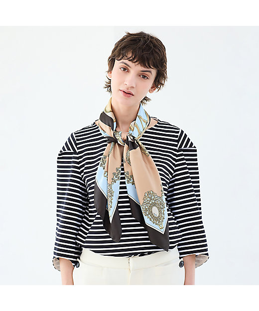 イタリア製・トレンドアイテム】ウォッチ柄スカーフ（81162603