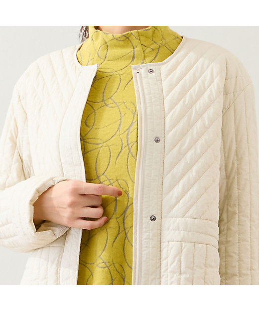 キルティングジャケット（12101601） | LOBJIE (Women