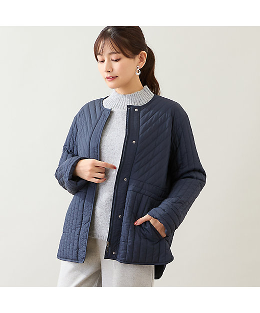 キルティングジャケット（12101601） | LOBJIE (Women