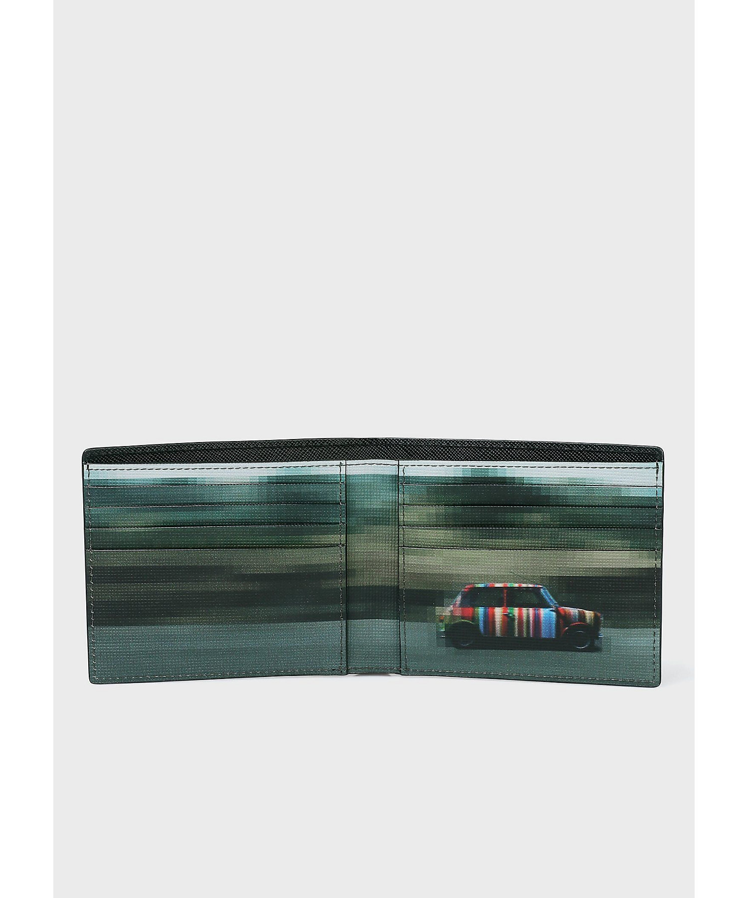 ポールスミス☆ミニクーパー マルチカラー カフスボタン財布ネクタイ