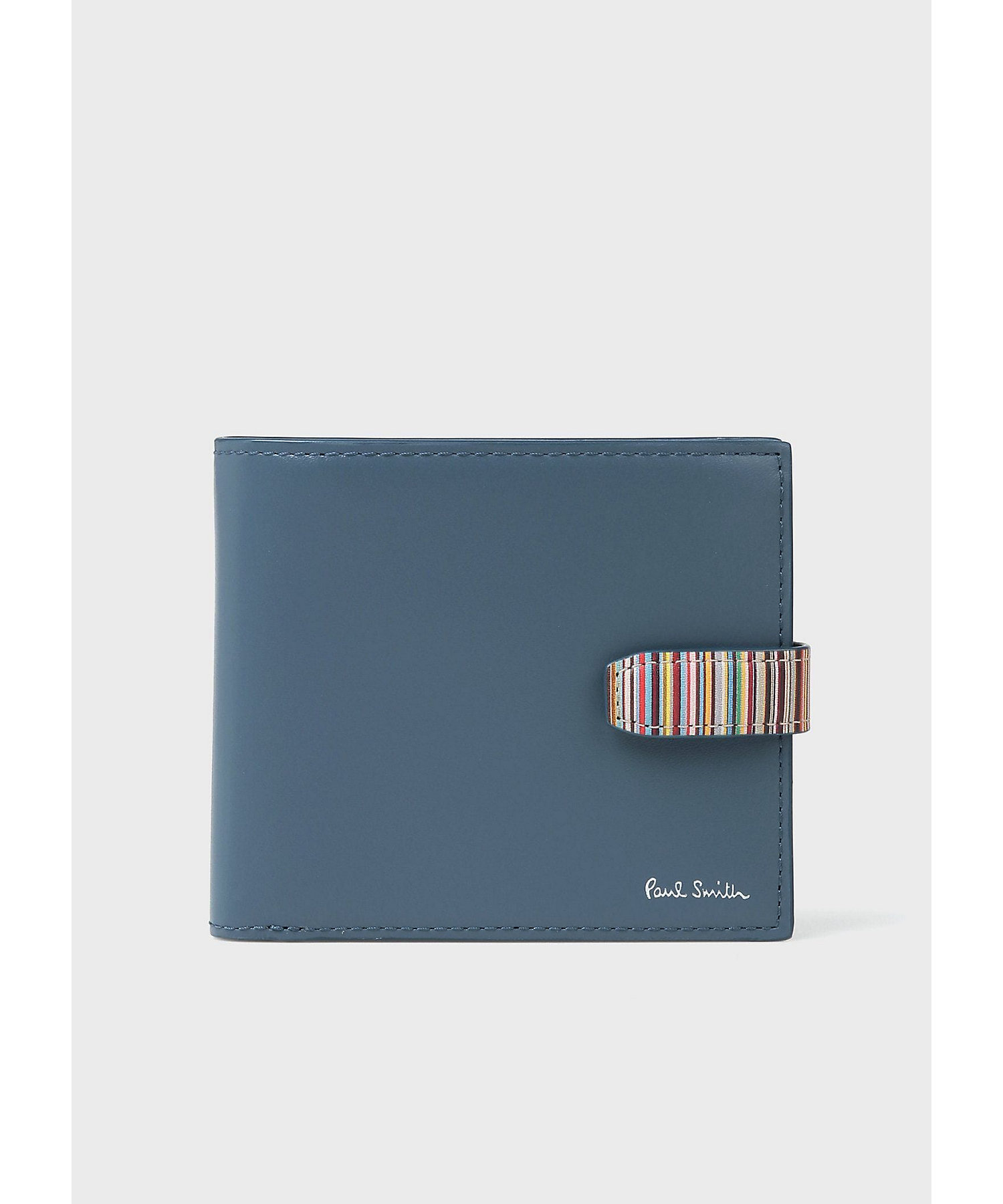 シグネチャーストライプタブ 札入れ（553409P061） | Paul
