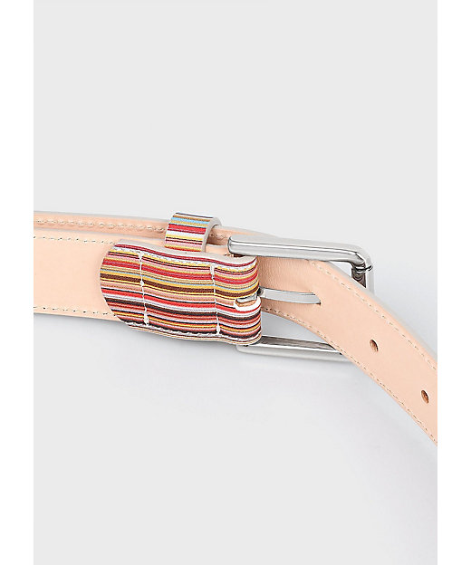 シグネチャーストライプ ベルト（250701CM） | Paul Smith
