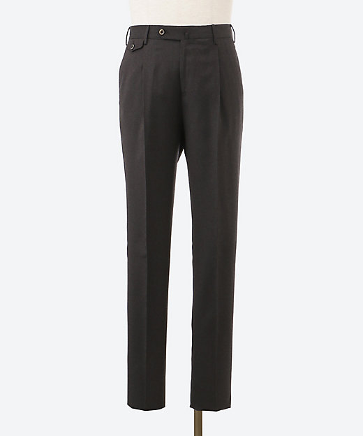 パンツ ジェントルマンフィット 1プリーツ フランネル 51