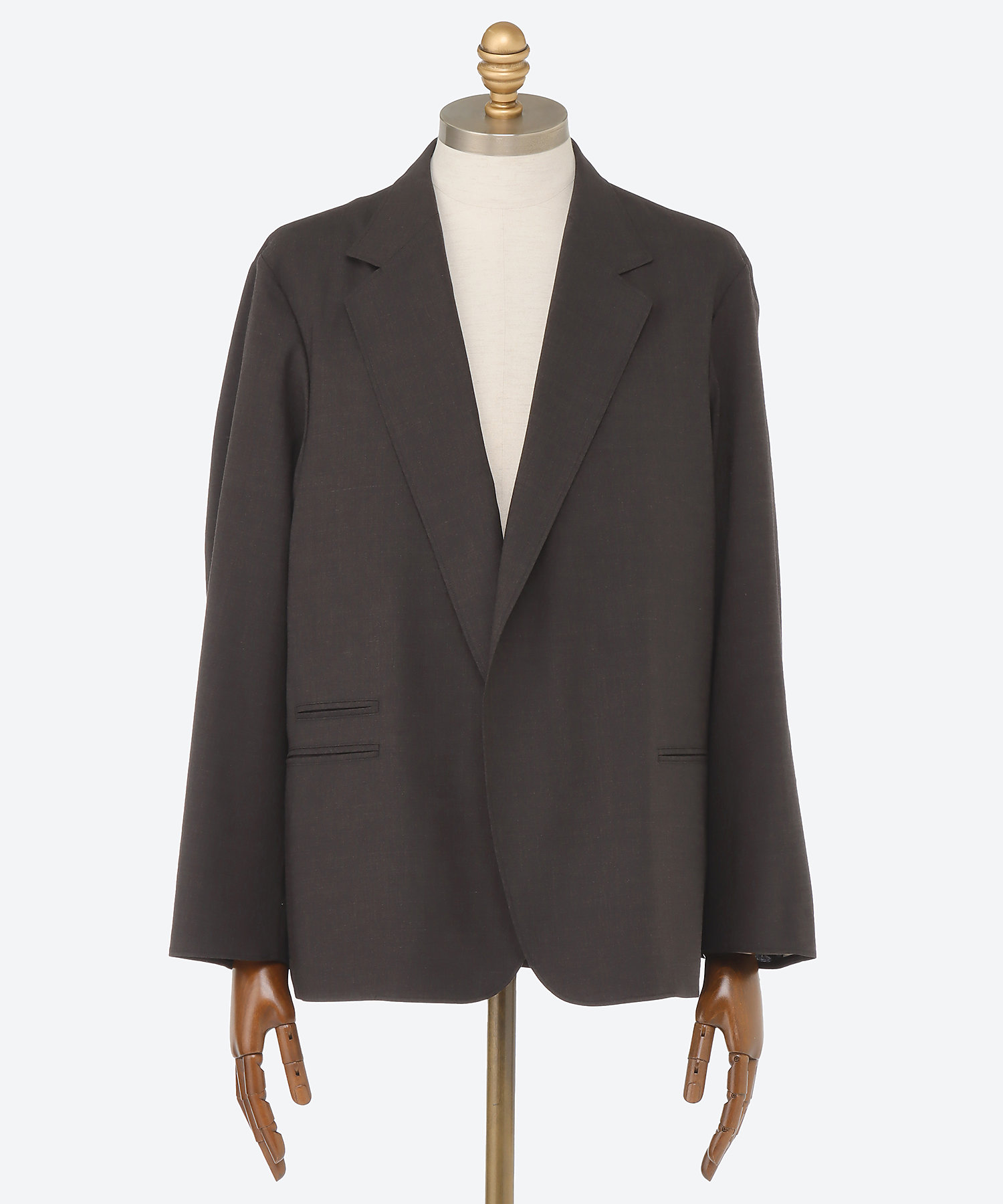 ジャケット Washed Wool Voile Cardigan