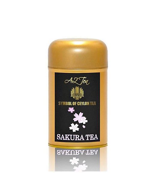 ☆桜ティー／Sakura Tea AZ Teaゴールド缶茶葉入り
