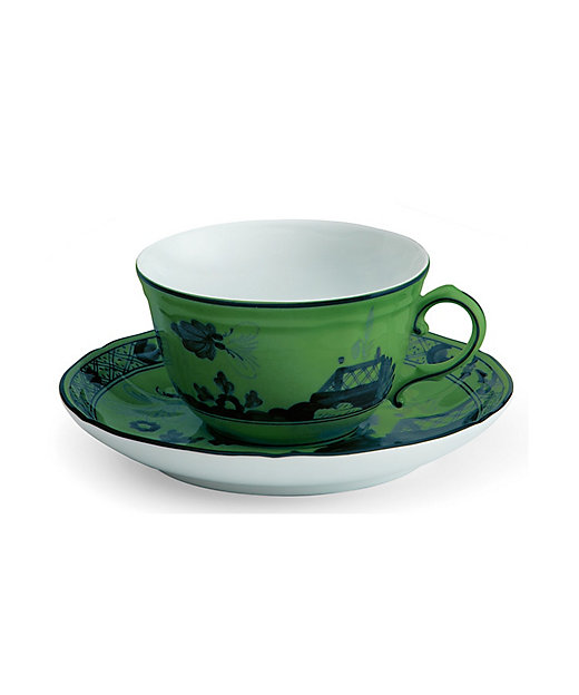 オリエンテイタリアーノ マラキーテ ティーカップ＆ソーサー