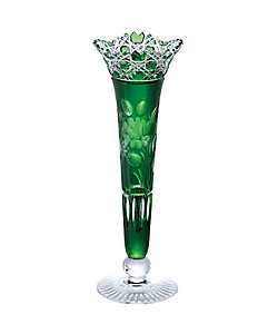 色被せ一輪挿し「マイセンフラワー」 グリーン | MEISSENER