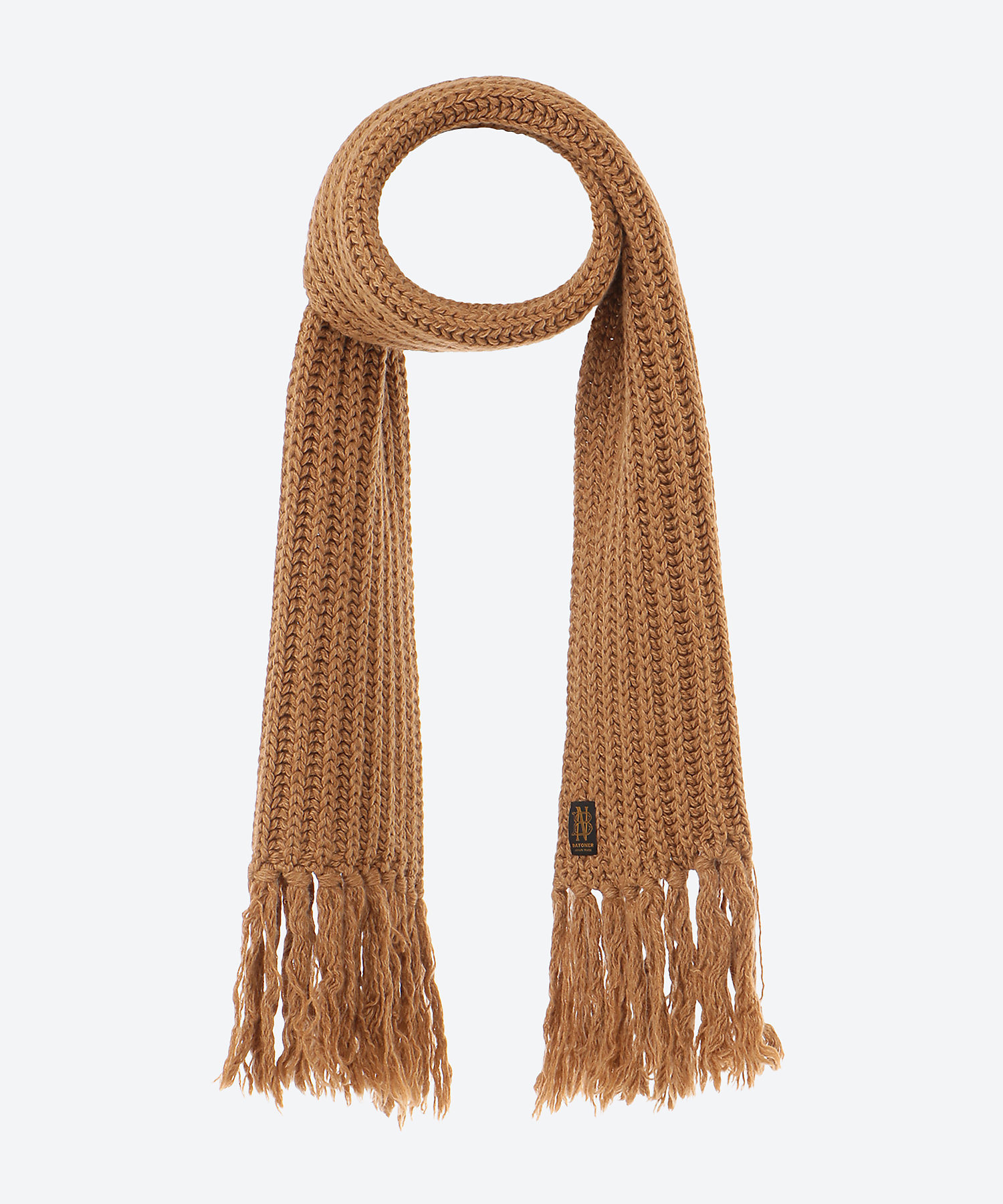 LOW GAUGE FRINGE MUFFLER | BATONER (Women