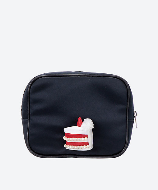 ティッシュケース付きマチありポーチ（ショートケーキ）25S