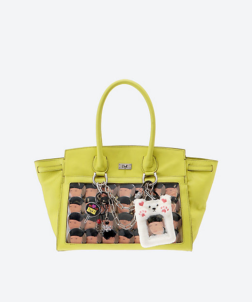 BREWED－DYED LEATHER “ITA” BAG