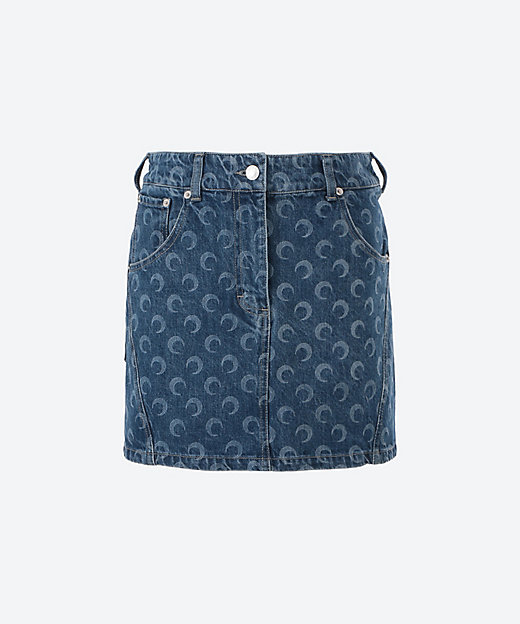 デニムスカート | MARINE SERRE (Women) /マリーン セル | 三越伊勢丹