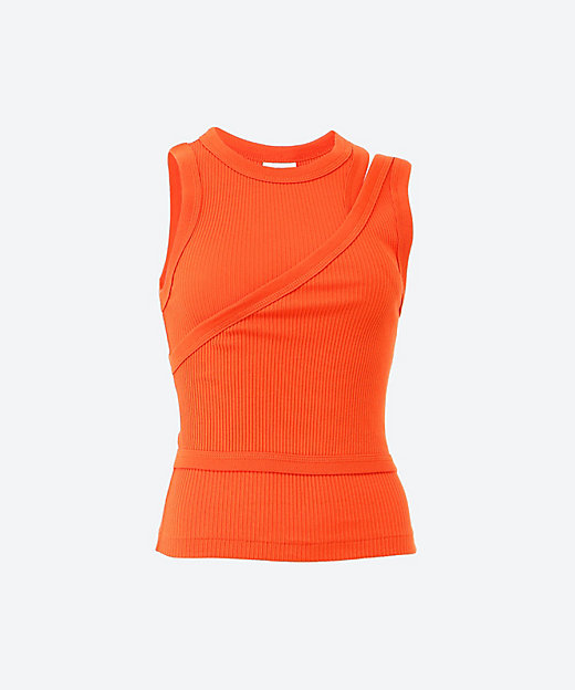 DOUBLE SHOULDER TANK TOP | HYKE (Women