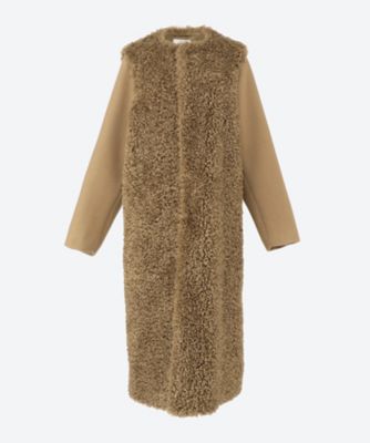FAUX SHEARLING COAT | HYKE (Women)/ハイク | 三越