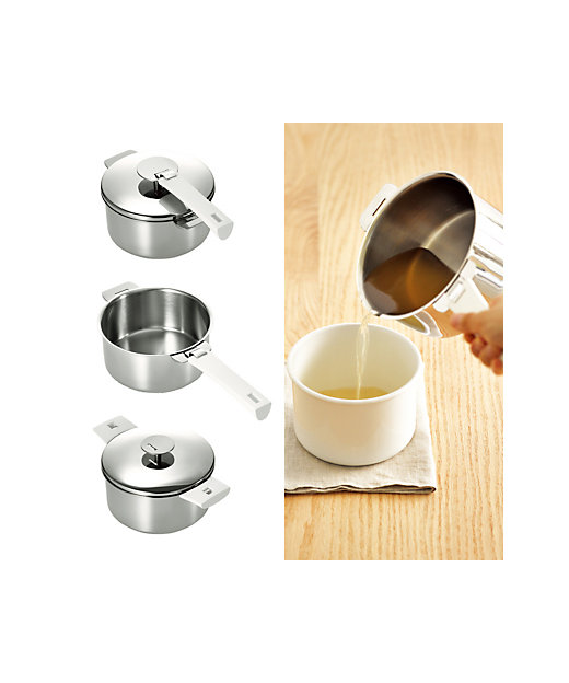 グラフィットシリーズ 両手鍋 深型 各種 | CRISTEL/クリステル | 三越