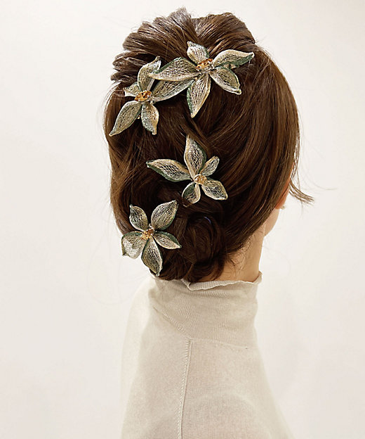 カリメロン【05】コレットマルーフ ヘアピン 青〜緑 カリメロン【05