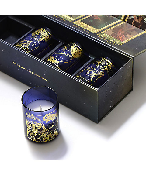 MUCHA（MUCHA） ミニキャンドルボックス 月と星 通販 | 【ISETAN