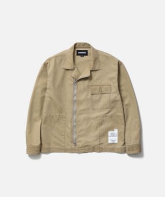 シャツ ZIP FIELD SHIRT LS 261AQNHー