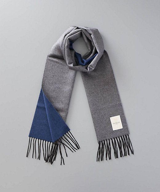 MIRROR シルクカシミヤRVマフラー MIRROR