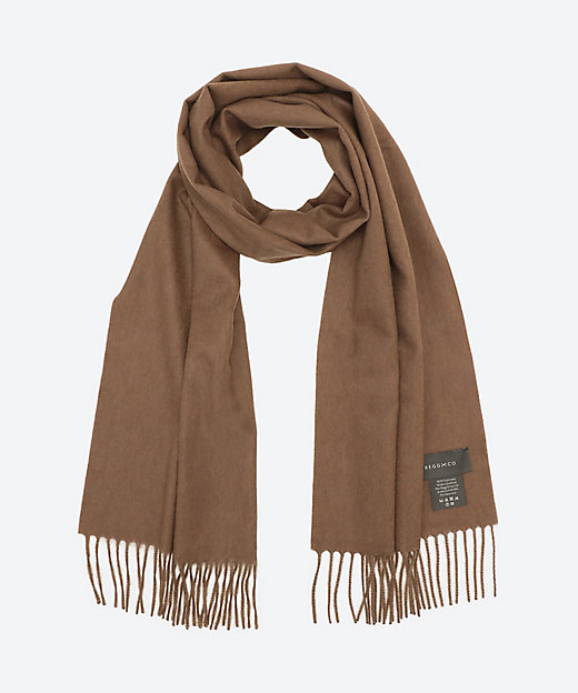 36幅カシミヤ100％ムジマフラー | BEGG×CO/ベグアンドコー | 三越