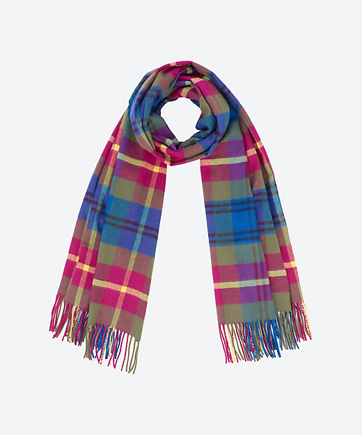 日本別注 70幅チェックストール JANPAN WA56 CHECK