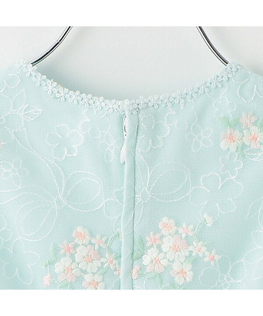 花刺繍チュールレース ワンピース 6044606 | mezzo piano