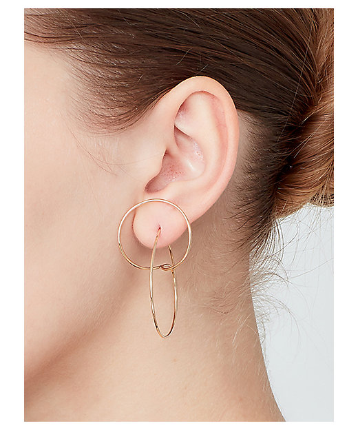 フローティングフープ ピアス M ※ペア | Hirotaka (Women)/ヒロタカ