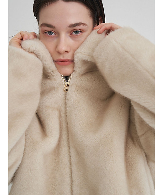 FUR ZIP BZ | ELENDEEK/エレンディーク | 三越伊勢丹