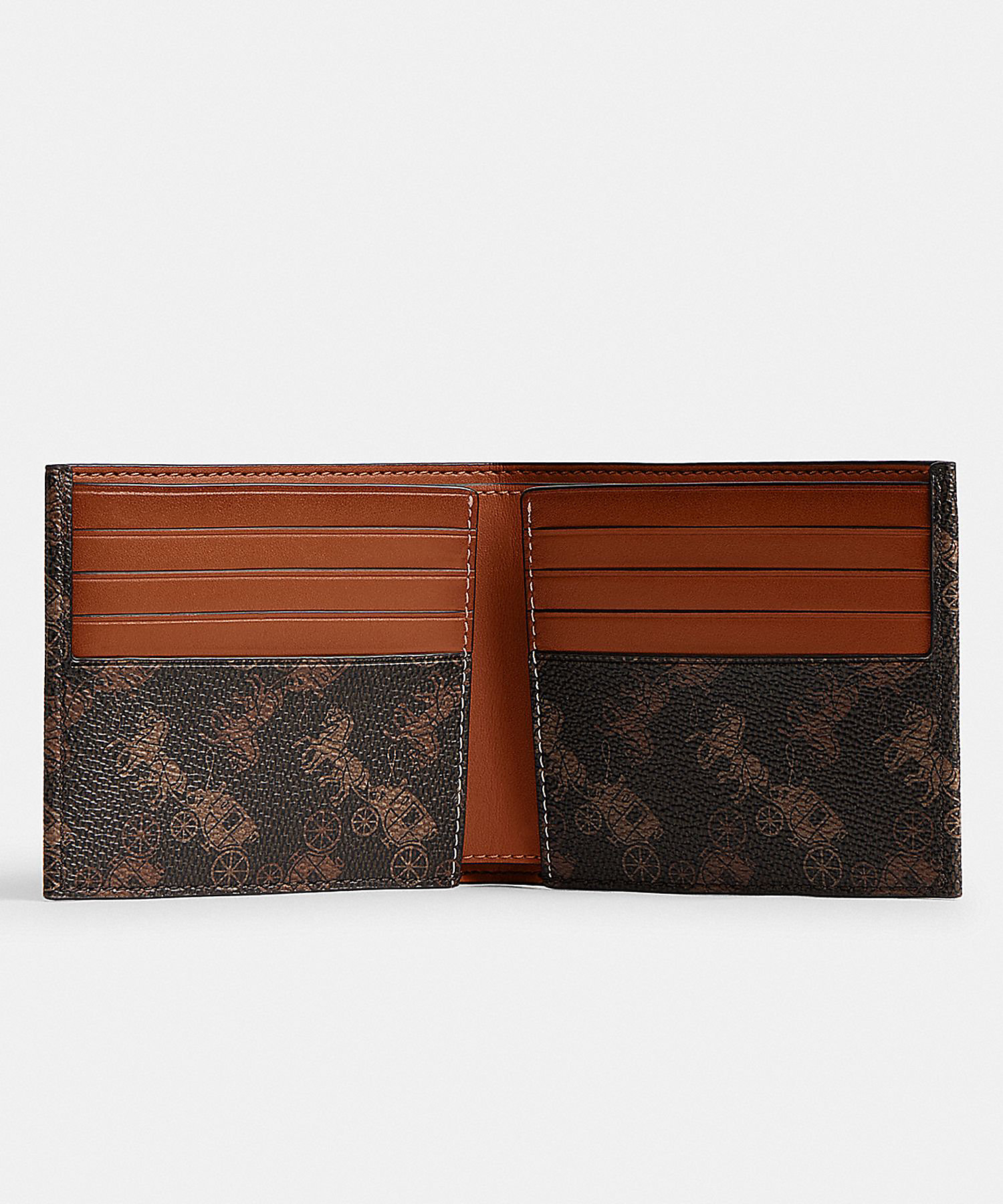 オンライン限定】ダブル ビルフォールド ウォレット・ホース アンド