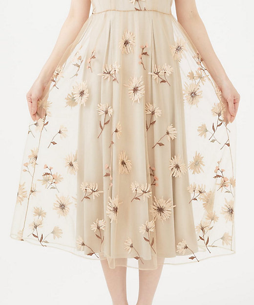 マーガレットチュール刺繍ドレス | Sybilla (Women)/シビラ | 三越