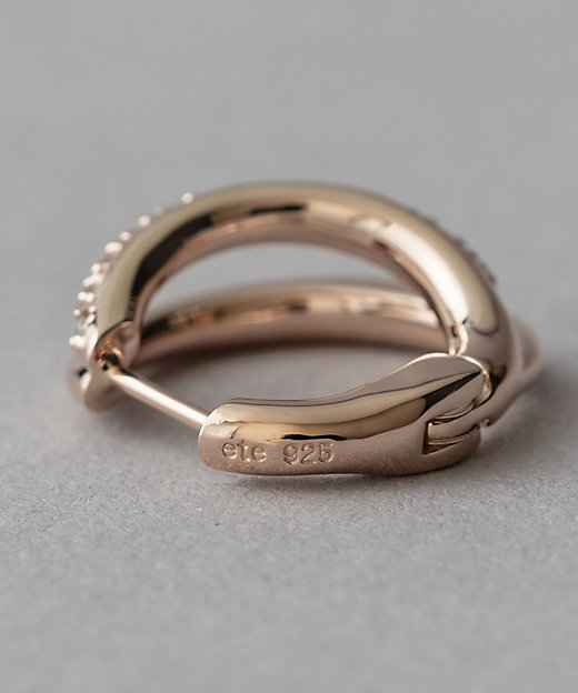ビジュー ハグピアス | ete bijoux (Women)/エテ ビジュー | 三越