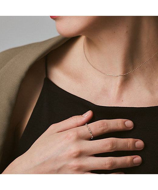 シルバーチェーンリング | agete/アガット | 三越伊勢丹オンライン