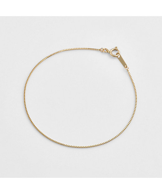 agete☆K10アジャスター式ダイヤブレスレット☆ノジェス、ete、sowi