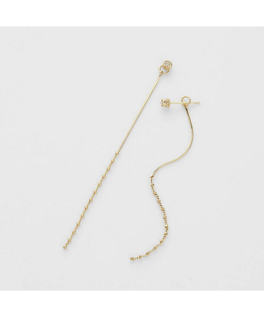 WEB限定》K10ダイヤモンドピアス（0．02ct） | agete