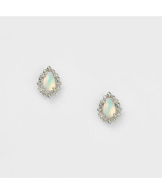 シルバーオパールピアス | agete/アガット | 三越伊勢丹オンライン