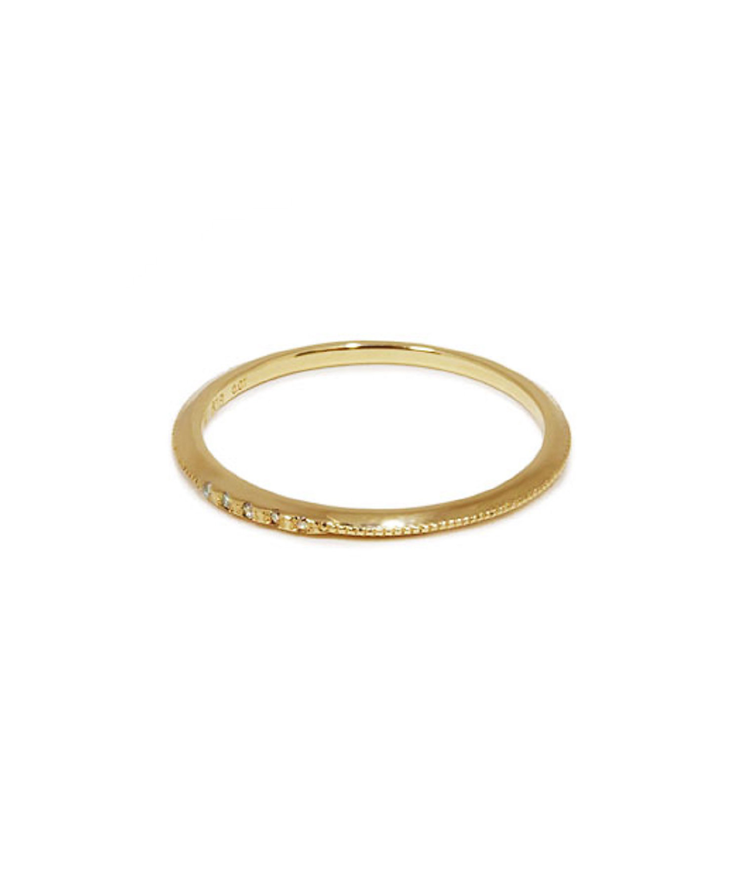 ダイヤモンド埋め込みリング | e.m. (Women)/イー・エム | 三越伊勢丹