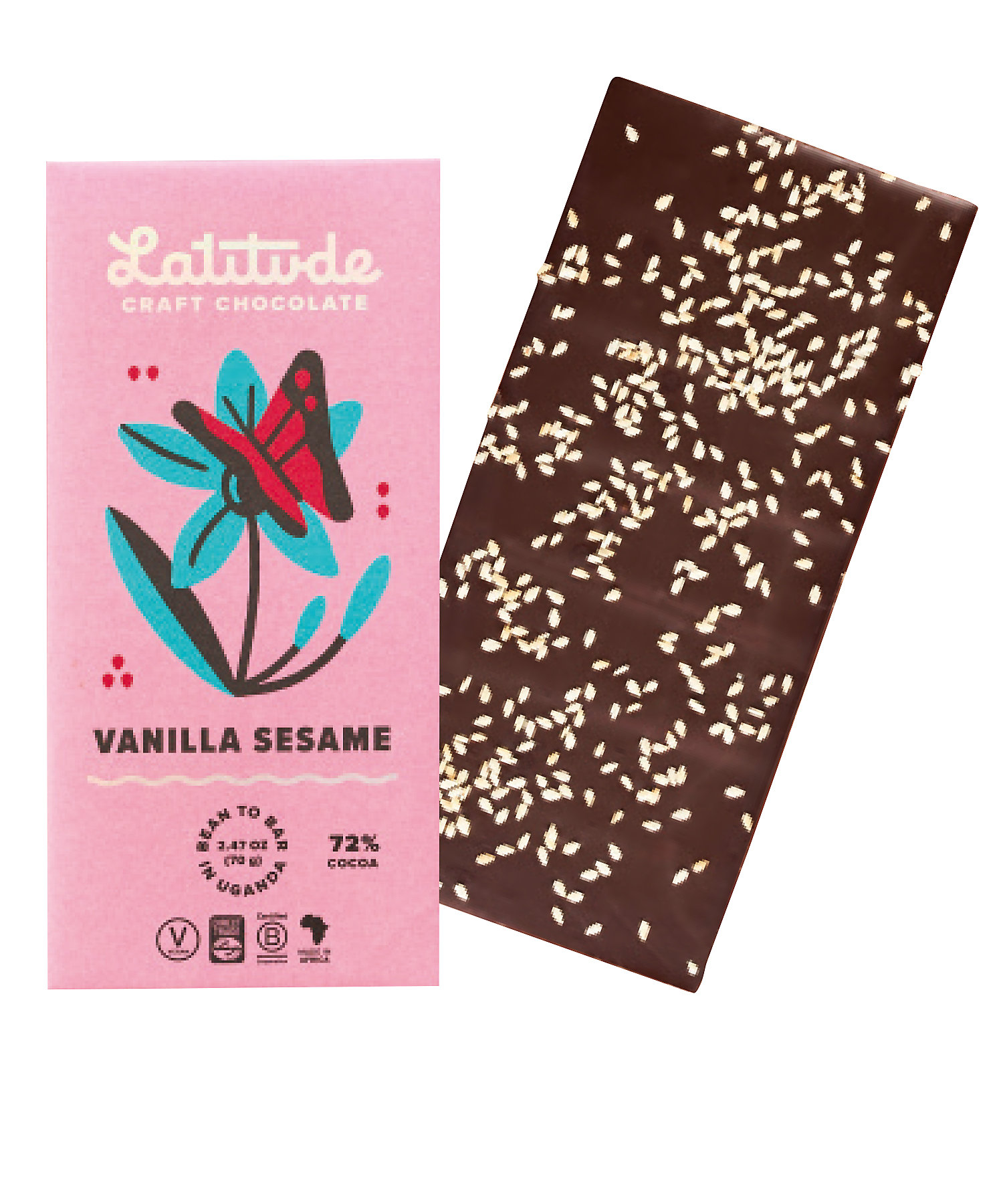 SDC0734 ダークチョコレート72％バニラ＆セサミ | Latitude