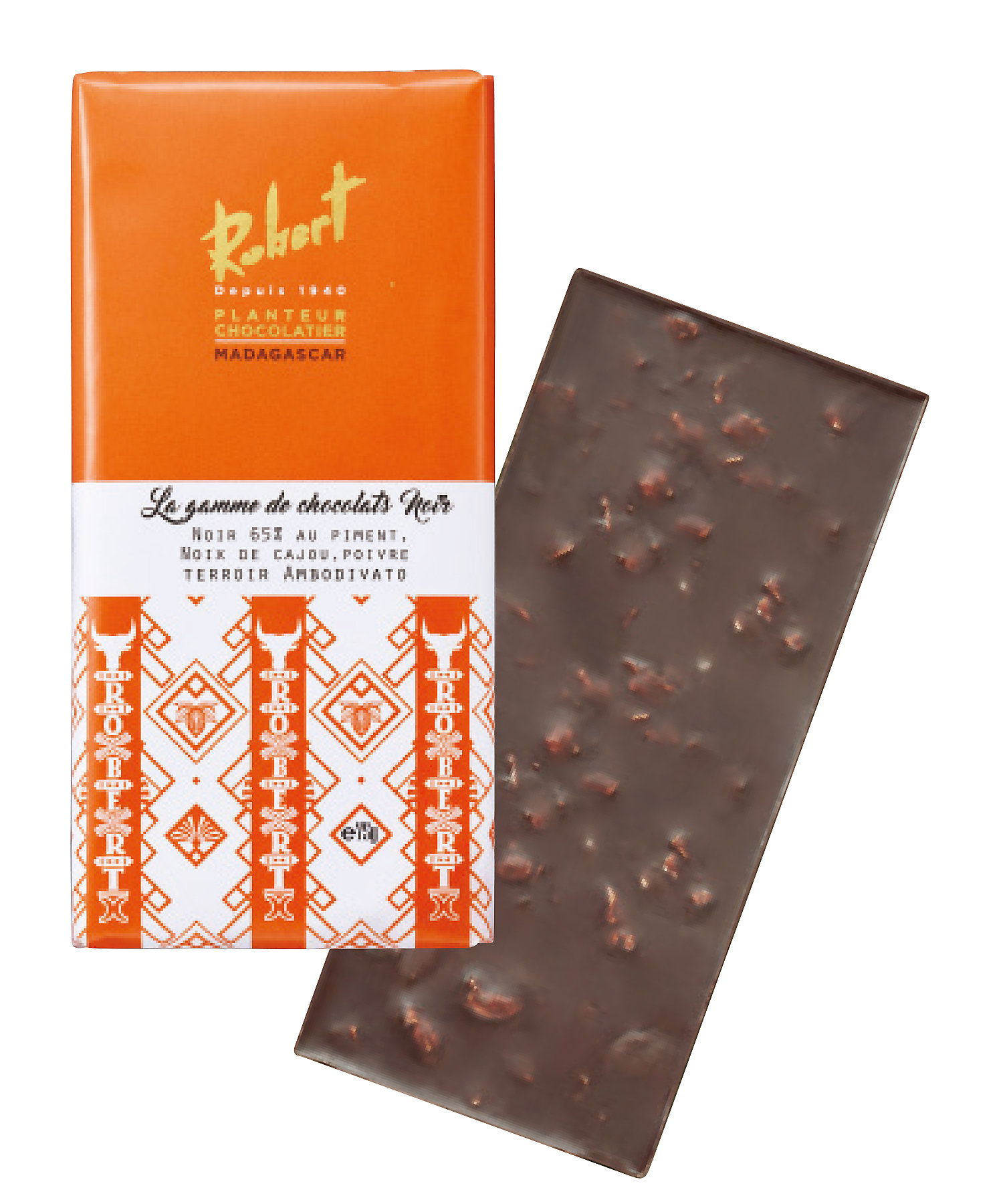 SDC0740 ダークチョコレート65％ カシューナッツ＆チリ