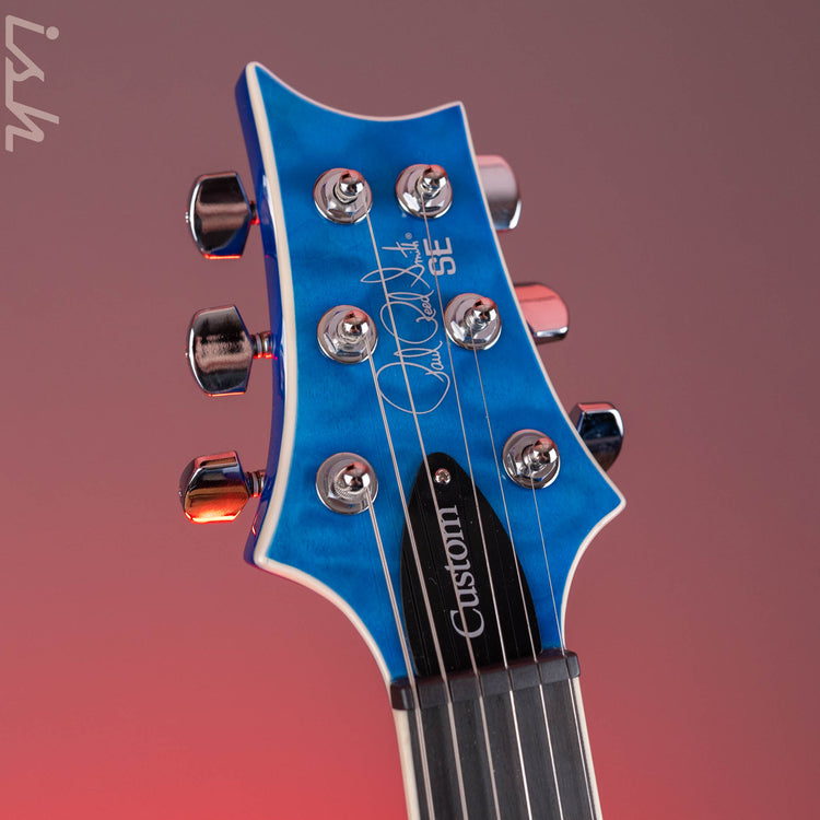 PRS SE Custom 24-08 Electric Guitar Quilt Lake Blue *2025 Release