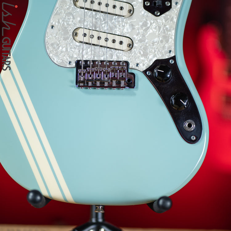 2002-2003 Fender Cyclone II MIM Daphne Blue – Ish Guitars