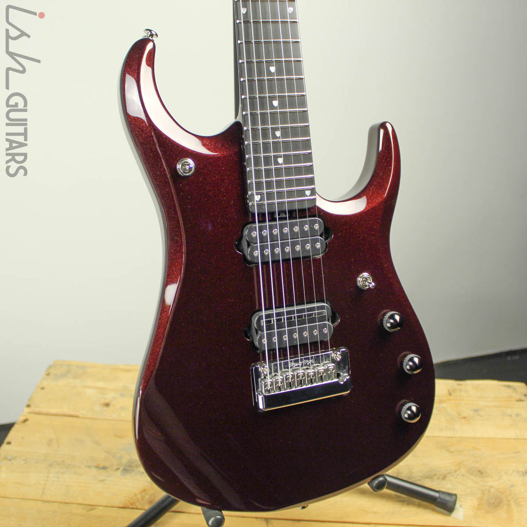 2013 Ernie Ball Music Man BFR JP-12 7 String Cherry Sugar – Ish