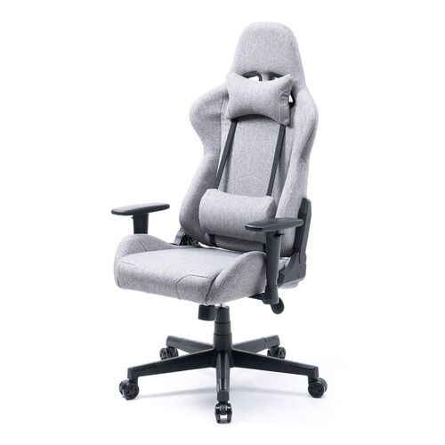 2/27 16時まで特価】前傾チルト付き ゲーミングチェア ファブリック