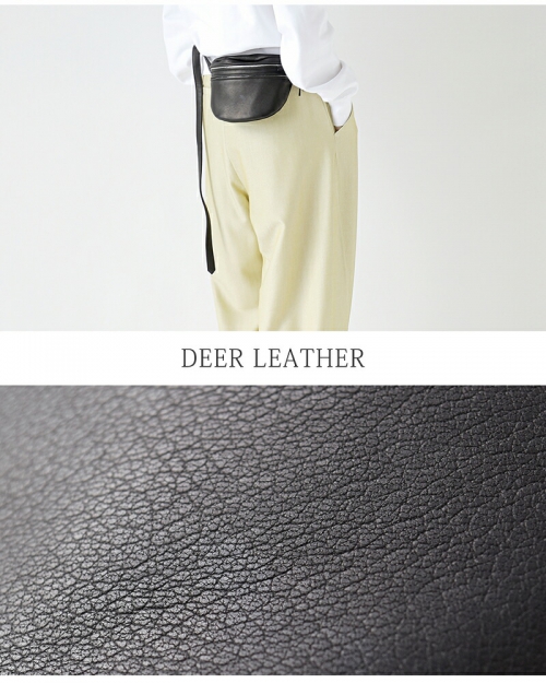 Aeta ディアレザー ウエストバッグWAIST POUCH S BAG Aeta ディアレザー ウエストポーチWAIST POUCH S BAG - メルカリ