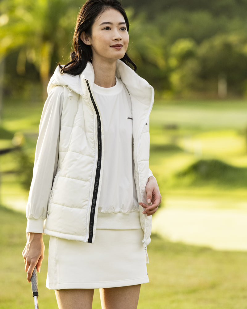 REFLECT】2way puffer vest / 光る中綿ダウンベスト<ガチ暖&gt