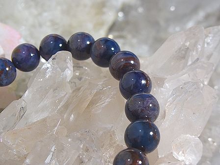 ブルースギライト ブレスレット ☆ 9 mm ☆ 超レア品！