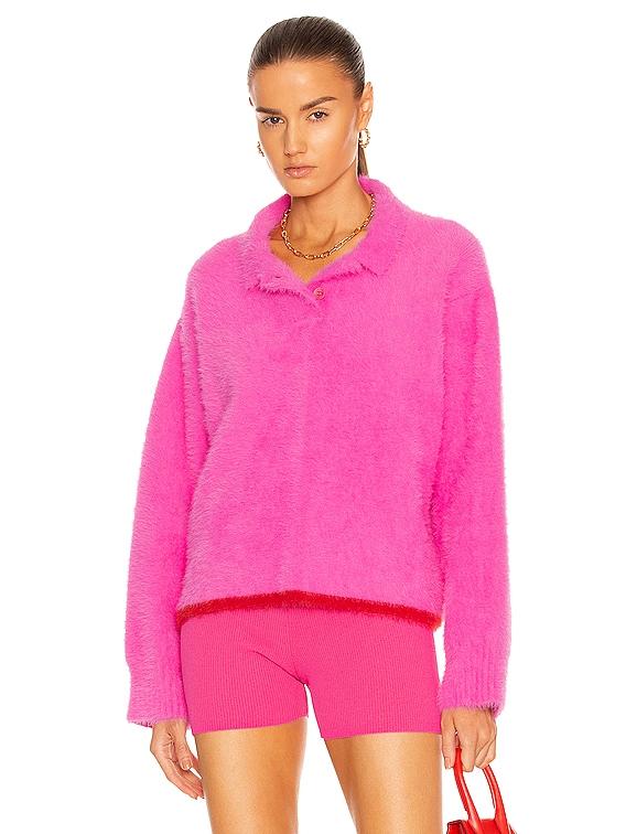 JACQUEMUS Le Polo Neve in Pink | FWRD