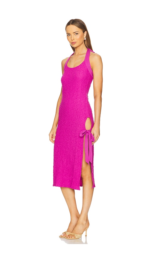 Free People x REVOLVE Sea Foam Midi Dress in Rose Violet | REVOLVE