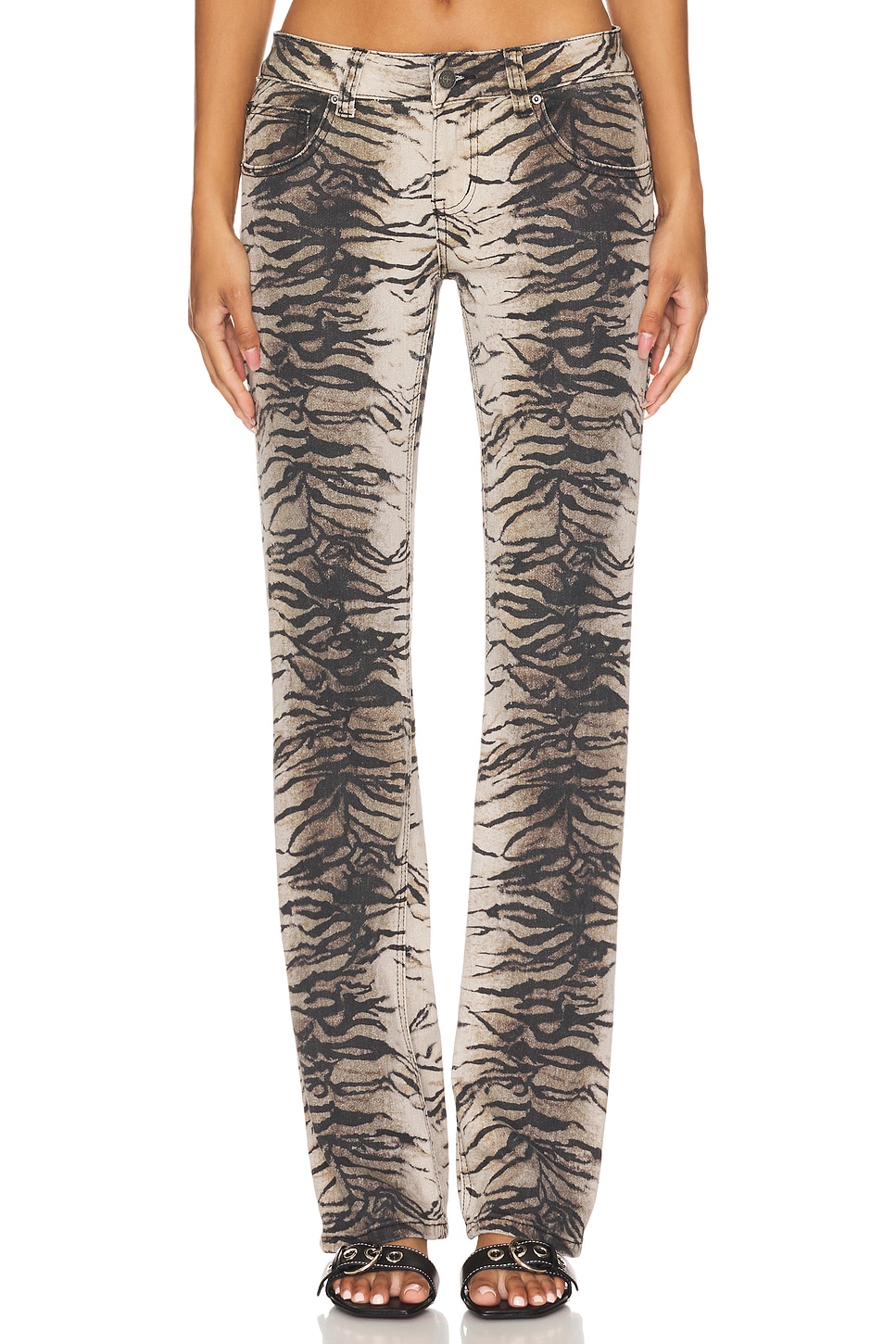 Jaded London Bootcut Jeans in Tiger | REVOLVE