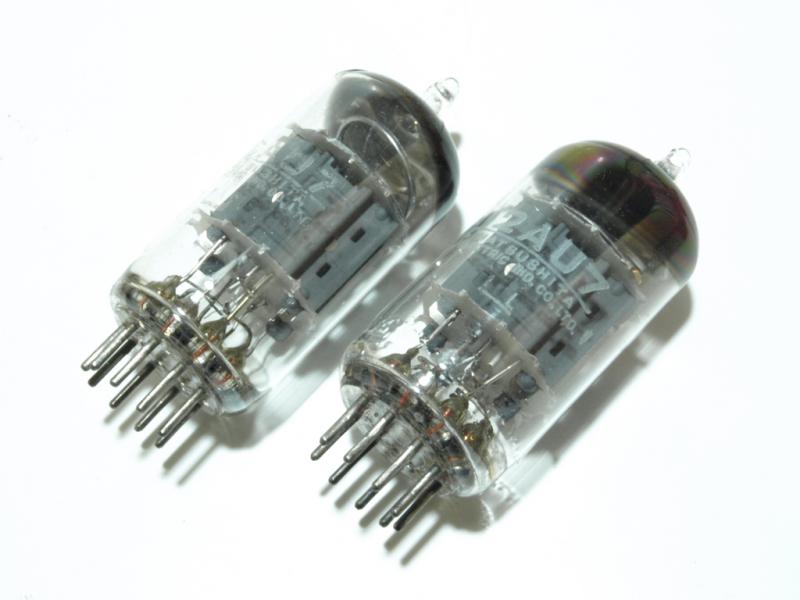 カメラのいわもと：真空管 12AU7、ECC82、同等管、類似管商品在庫一覧