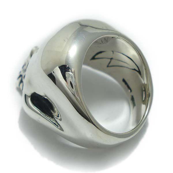 CRAZY PIG（クレイジーピッグ） 7~26号 ラージ エビル スカル リング